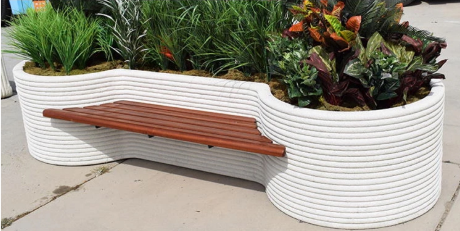 Arredo urbano realizzato in stampa 3D