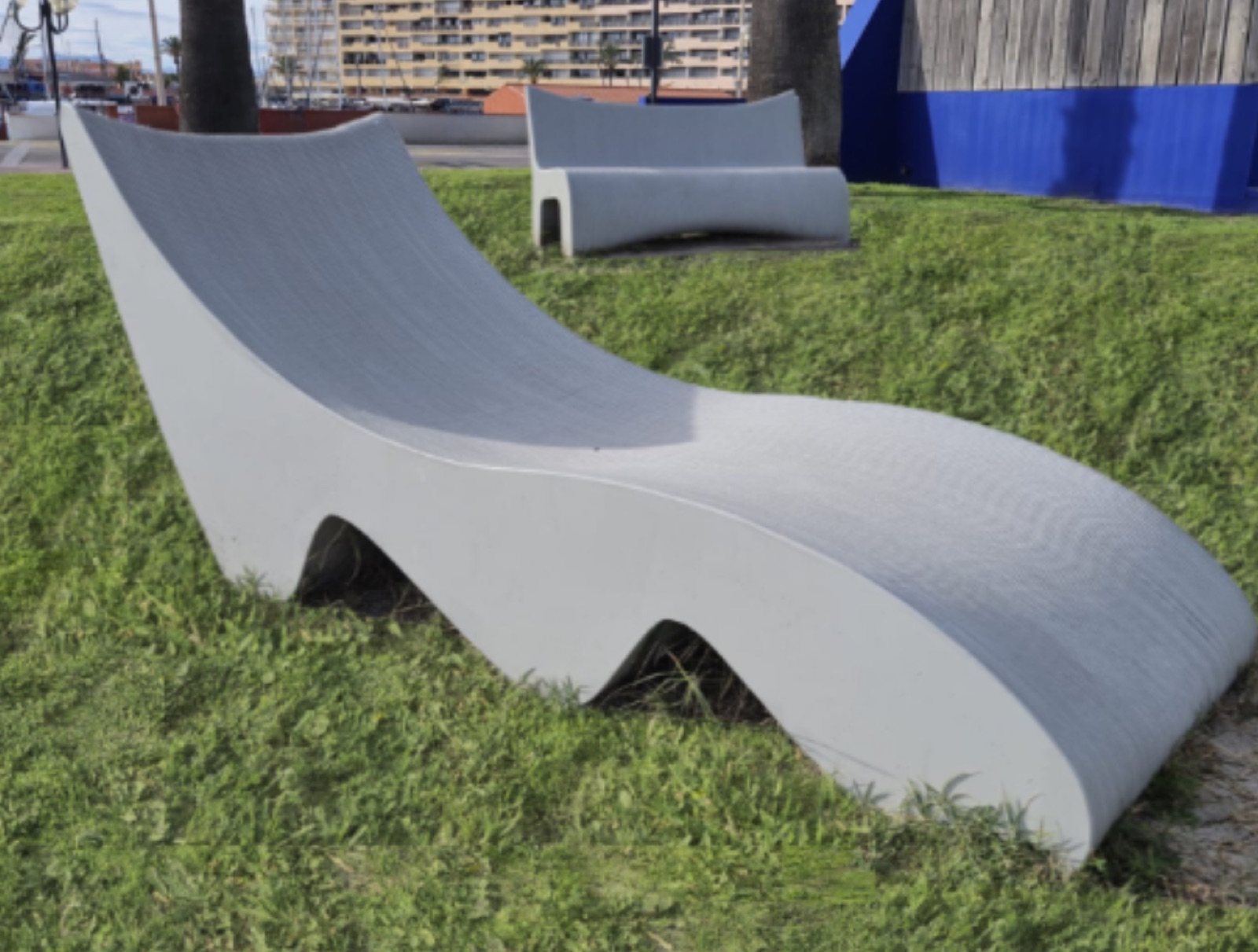 Intervento per spazio esterno realizzato in stampa 3D